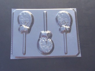 144sp Levi Singer Chocolate or Hard Candy Lollipop Mold